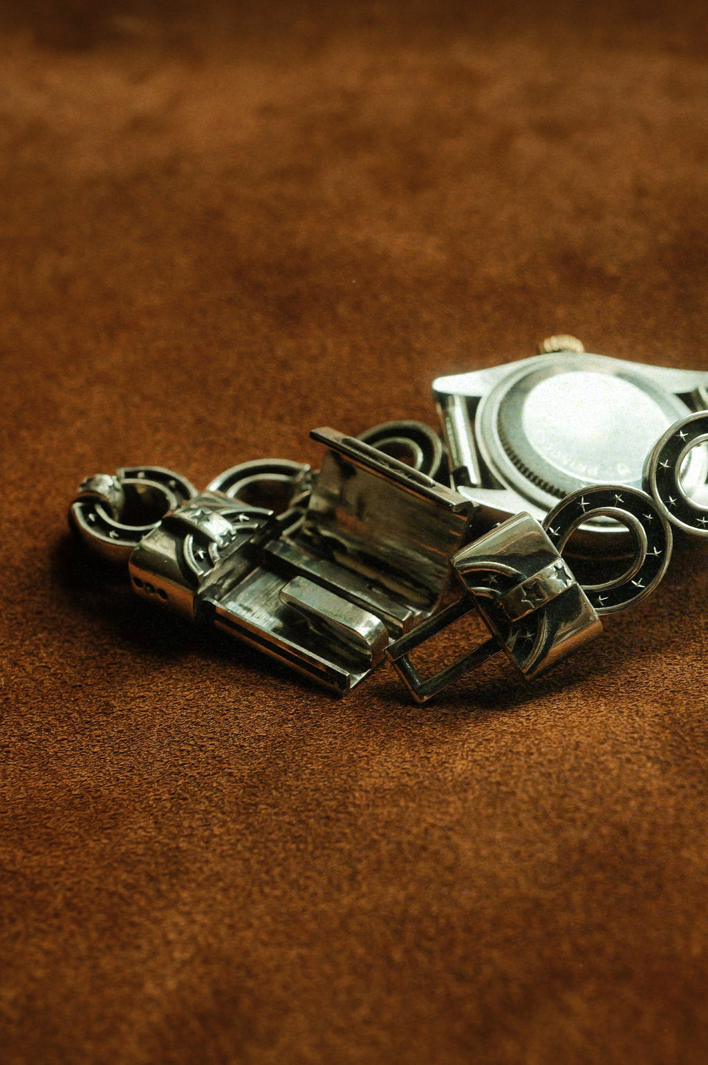 .925 Horseshoe Watch Bracelet