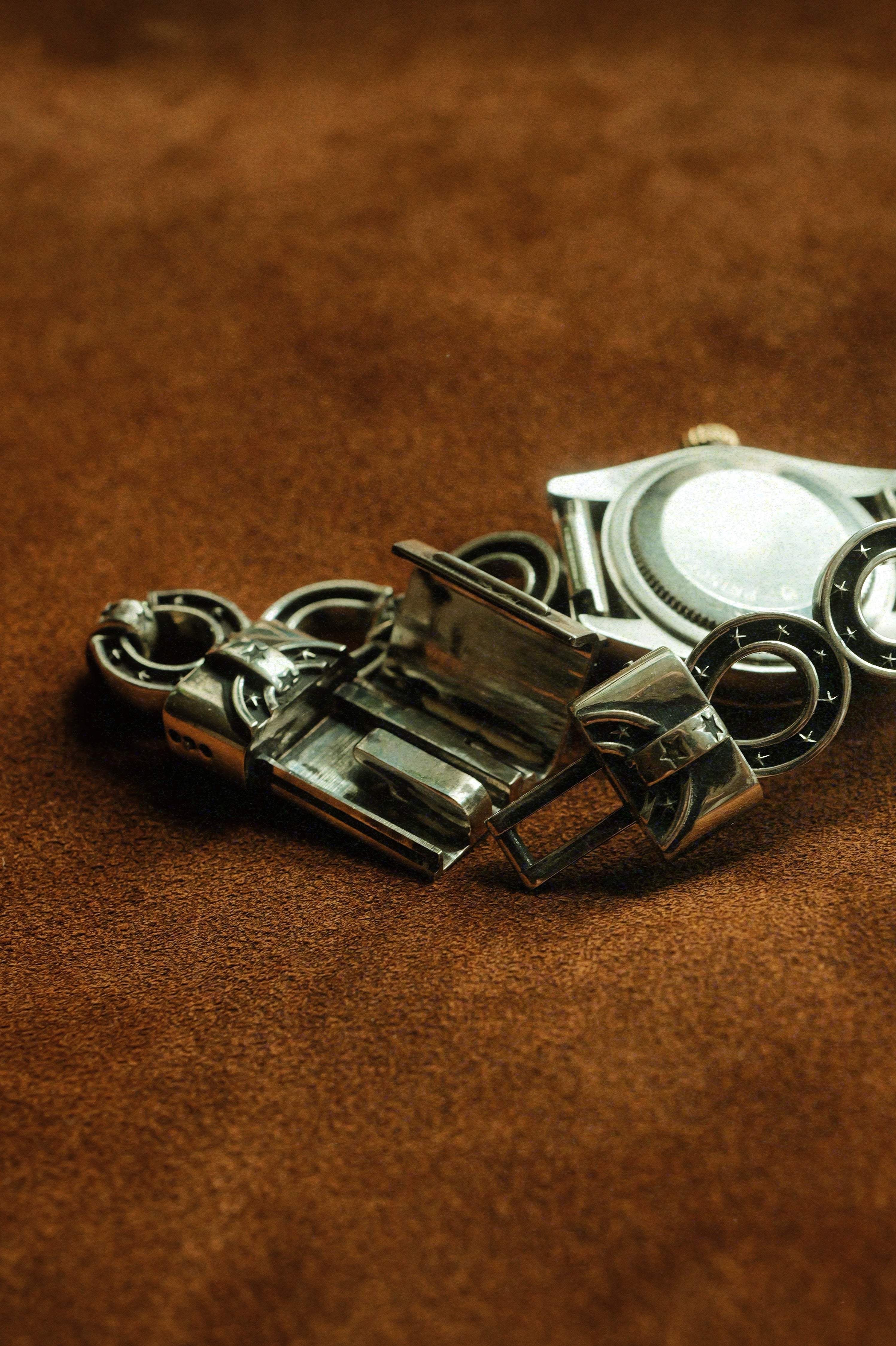 .925 Horseshoe Watch Bracelet