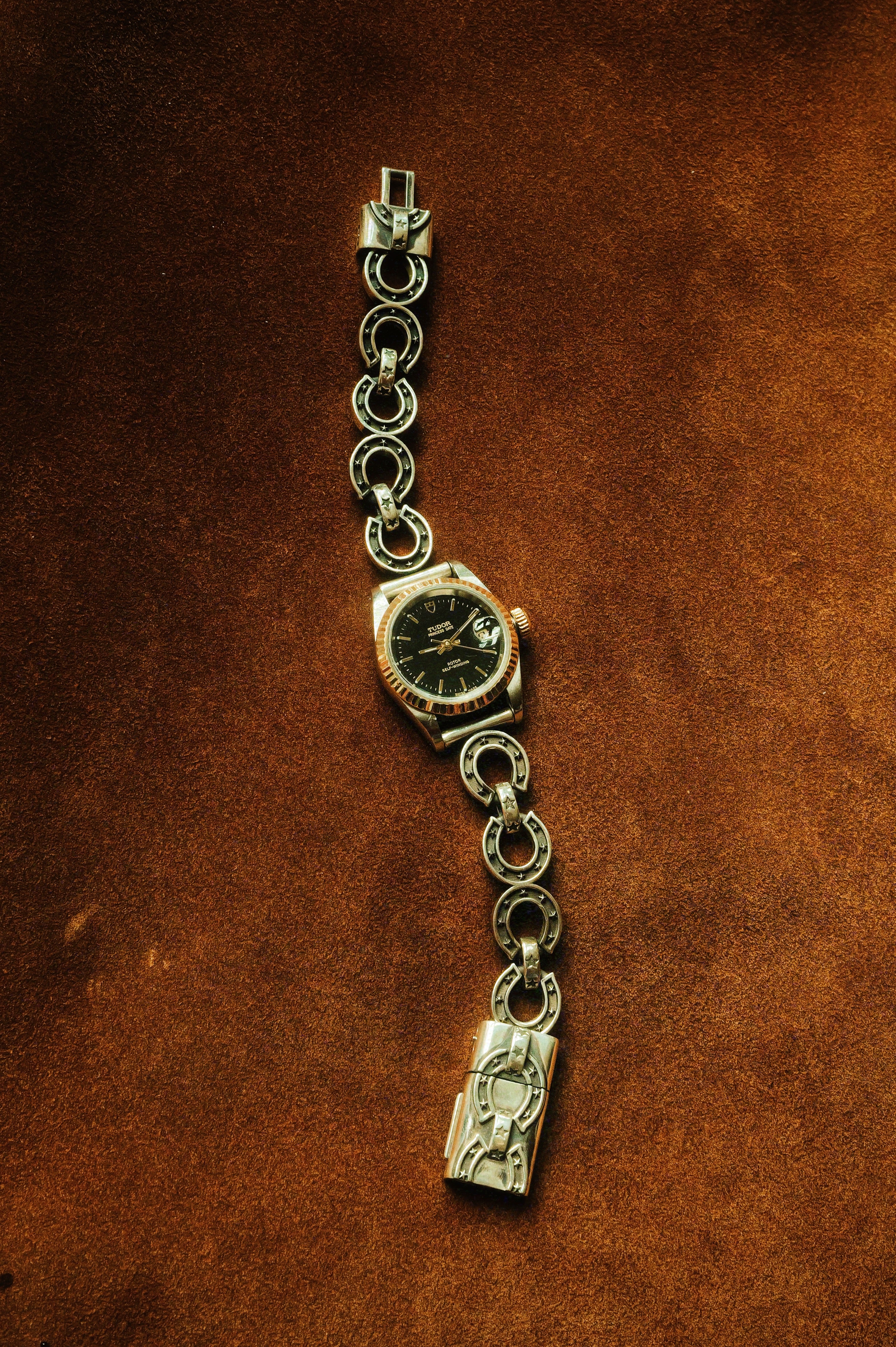 .925 Horseshoe Watch Bracelet