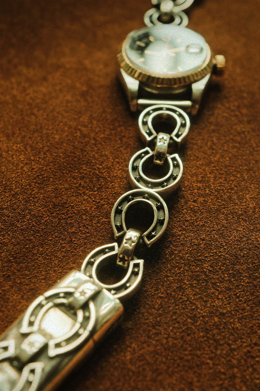 .925 Horseshoe Watch Bracelet