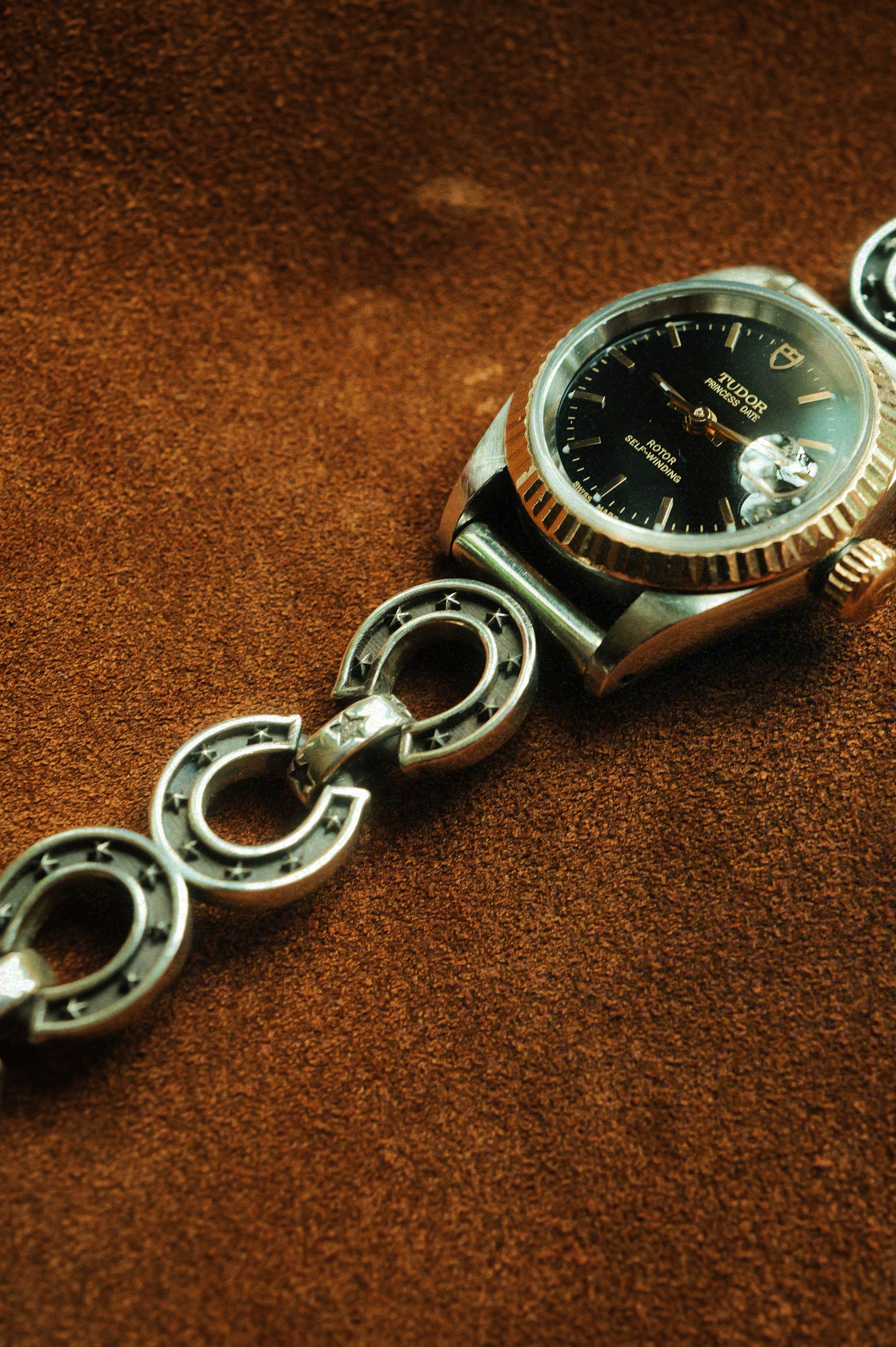 .925 Horseshoe Watch Bracelet