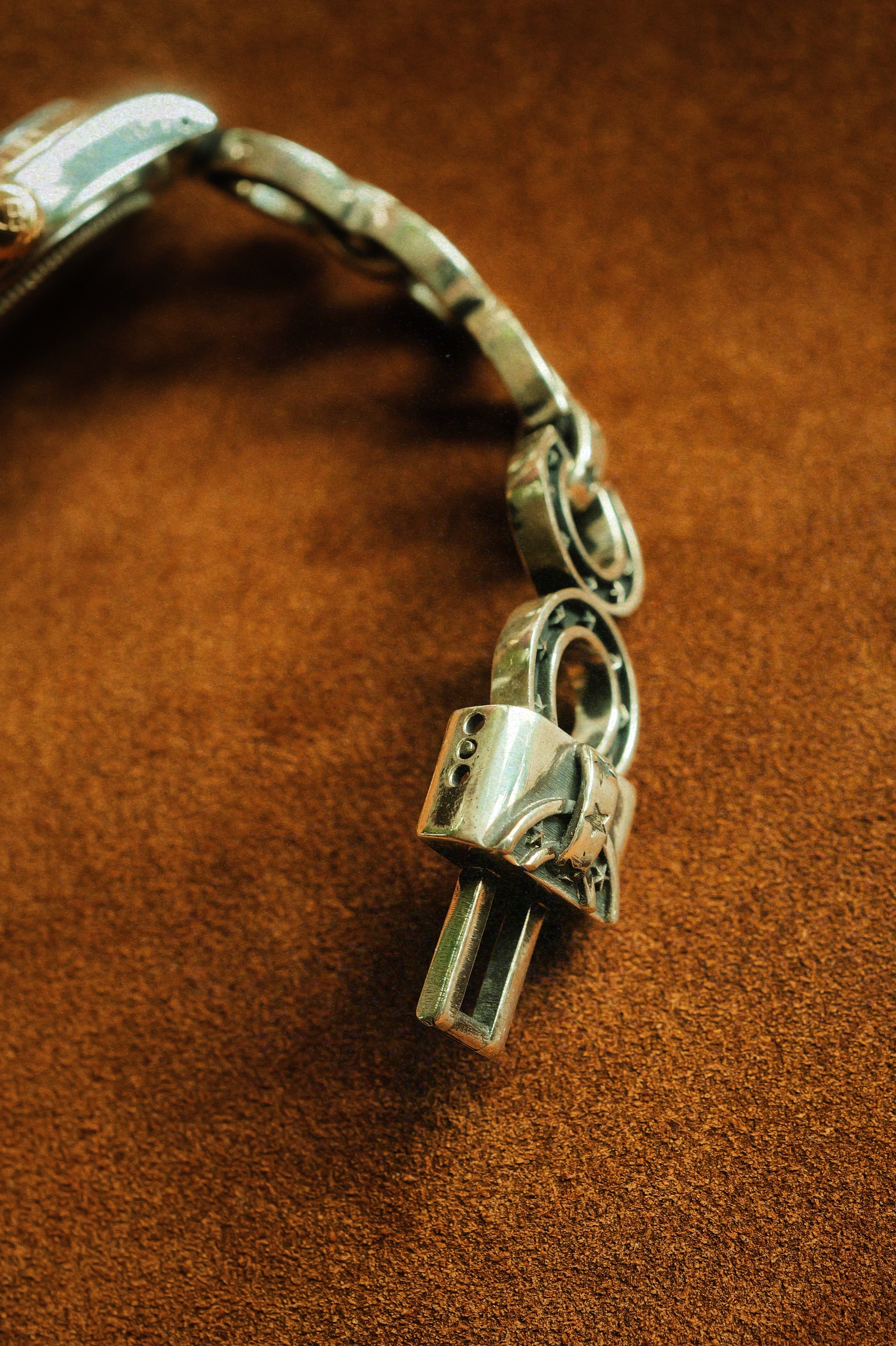 .925 Horseshoe Watch Bracelet